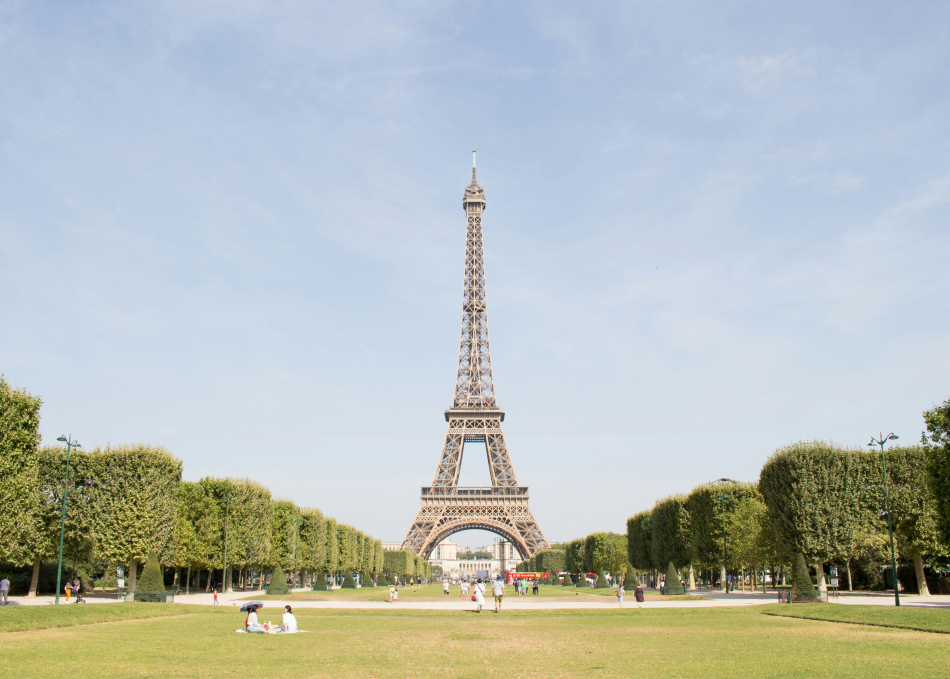 The Eiffel Tower in Paris