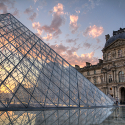 The Louvre Museum in Paris
