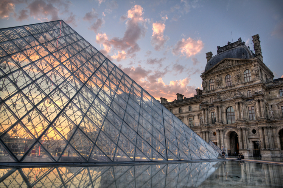 The Louvre Museum in Paris