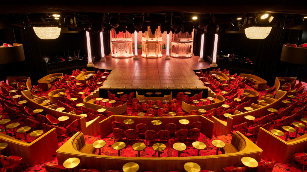 La salle du Théâtre du Lido à Paris