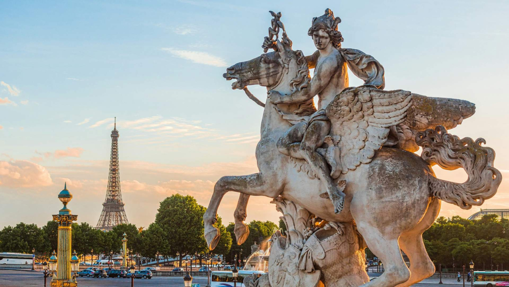 Vue de Paris en France